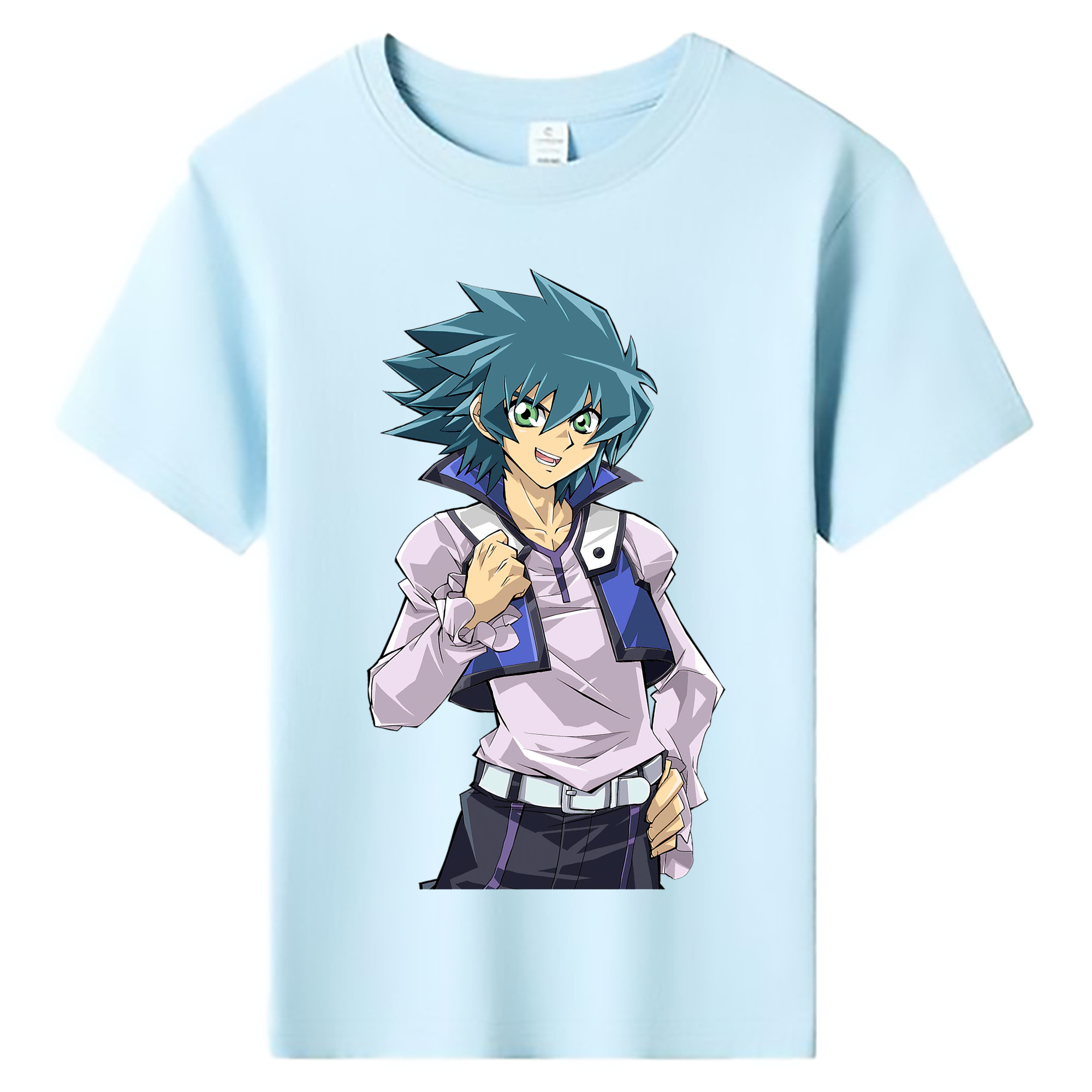 （画像用） 遊☆戯☆王 Yu-Gi-Oh! 綿100％キッズTシャツ（フロントプリント）